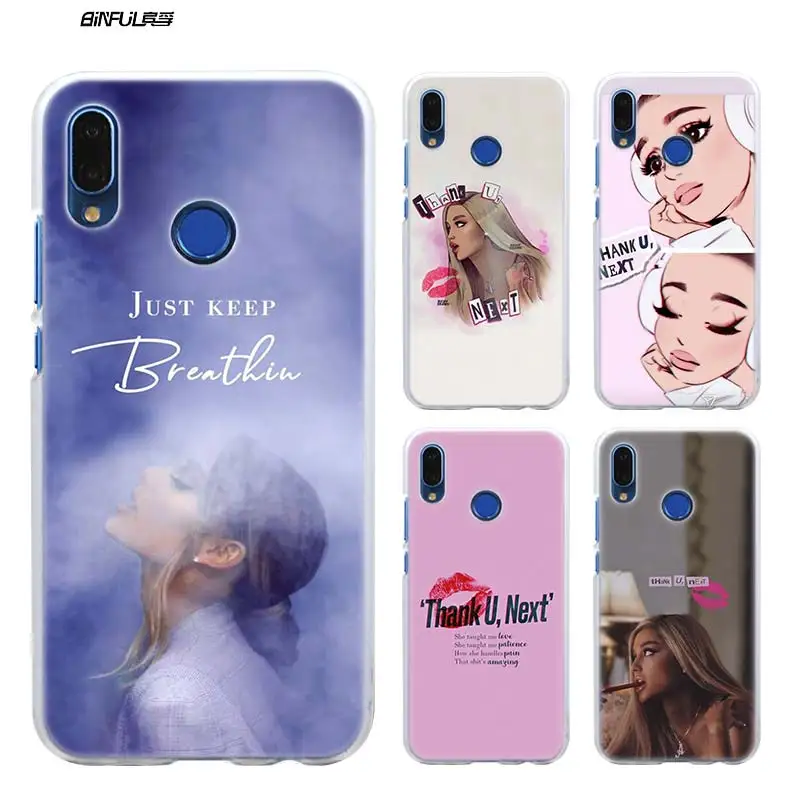 Case for Huawei P20 P Smart 2019 Nova 4 3i P30 P10 P9 P8 lite Pro Mini 2017 Hard Clear Coque Cover Thank U Next Ariana Grande
Case for Huawei P20 P Smart 2019 Nova 4 3i P30 P10 P9 P8 lite Pro Mini 2017 Hard Clear Coque Cover Thank U Next Ariana Grande