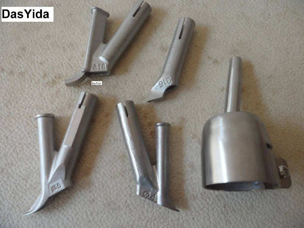 5mm round welding tip & 5mm and 4mm round speed nozzle & 5x7mm triangle speed nozzle & tacking nozzle for platic welder
5mm round welding tip & 5mm and 4mm round speed nozzle & 5x7mm triangle speed nozzle & tacking nozzle for platic welder