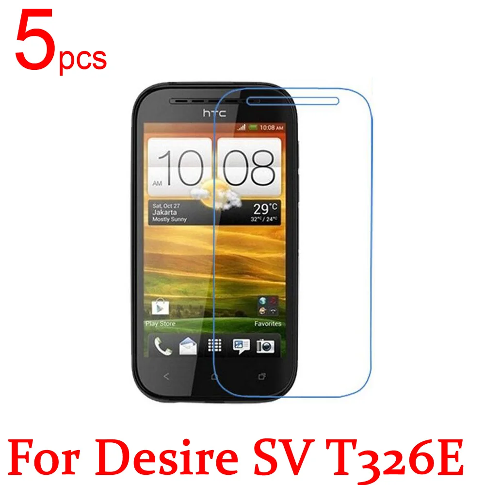 5pcs Ultra Clear glossy/Matte/Nano anti-Explosion Clear LCD Screen Protector Film Cover For HTC Desire SV T326E Film + cloth
5pcs Ultra Clear glossy/Matte/Nano anti-Explosion Clear LCD Screen Protector Film Cover For HTC Desire SV T326E Film + cloth