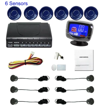 hot sale 9 Color for option New Style 6 Sensors for Rear and Front Car LCD Monitor Display Parking Reverse Backup Radar sensor
hot sale 9 Color for option New Style 6 Sensors for Rear and Front Car LCD Monitor Display Parking Reverse Backup Radar sensor