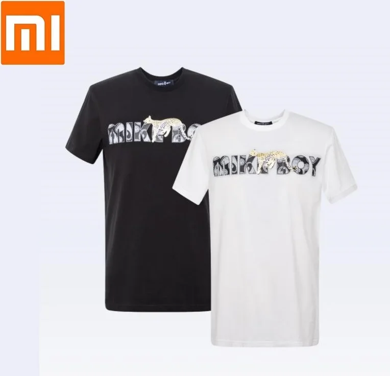 Xiaomi youpin Men's Bronzing leopard Short Sleeve T-Shirt Moisture absorption Cotton Breathable Comfortable Summer Sweatshirt
Xiaomi youpin Men's Bronzing leopard Short Sleeve T-Shirt Moisture absorption Cotton Breathable Comfortable Summer Sweatshirt