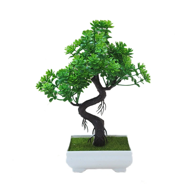 Artificial Bonsai Small Tree Plastic Leaves Fake Plant Potted for Home Garden Office Balcony Decoration Supplies AEL001
Artificial Bonsai Small Tree Plastic Leaves Fake Plant Potted for Home Garden Office Balcony Decoration Supplies AEL001