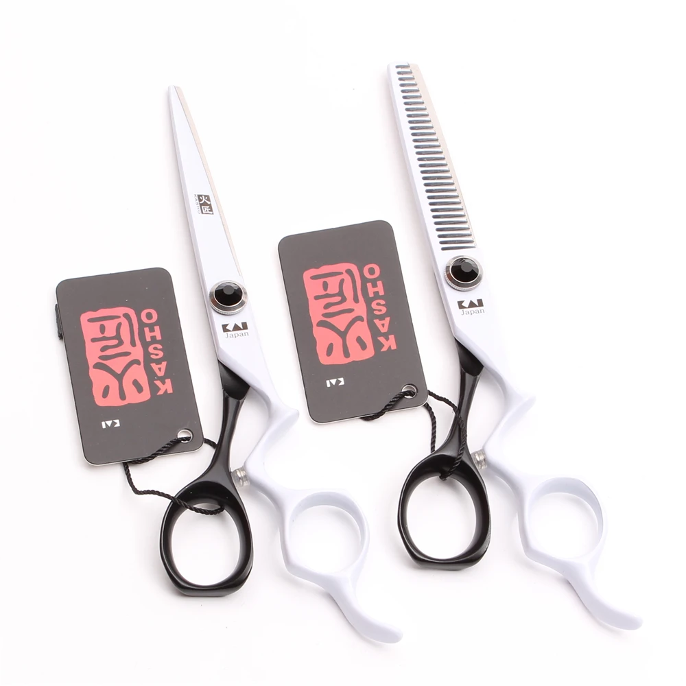 H9016 6'' 17.5cm Kasho White Professional Human Hair Scissors Hairdressing Cutting Shears Thinning Scissors Hair Styling Tools
H9016 6'' 17.5cm Kasho White Professional Human Hair Scissors Hairdressing Cutting Shears Thinning Scissors Hair Styling Tools