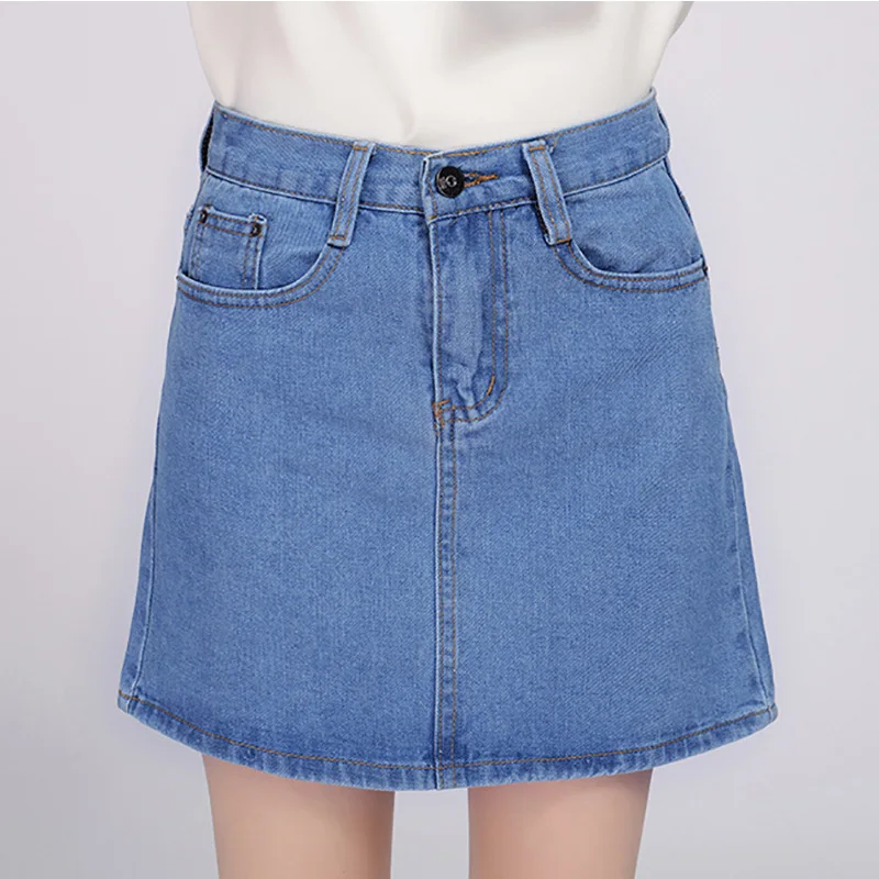 2018 Denim Skirt Women Winter Autumn Vintage Casual Female A-Line Jeans Ladies Office Mini Skirt Saia Plus Size S-3XL 3 Colors
2018 Denim Skirt Women Winter Autumn Vintage Casual Female A-Line Jeans Ladies Office Mini Skirt Saia Plus Size S-3XL 3 Colors