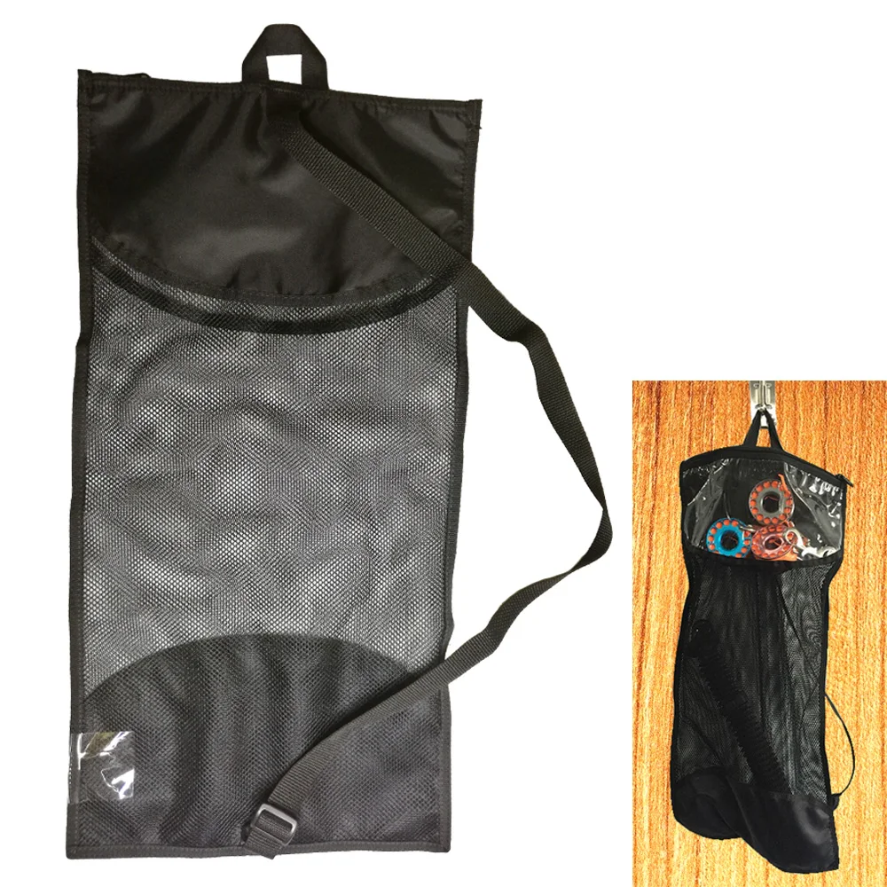 Scuba Diving Durable Mesh Mask Snorkel Fin Zipper Bag Finger Spool Storage for Swim Snorkeling Equipment Shoulder Hanging Bag
Scuba Diving Durable Mesh Mask Snorkel Fin Zipper Bag Finger Spool Storage for Swim Snorkeling Equipment Shoulder Hanging Bag