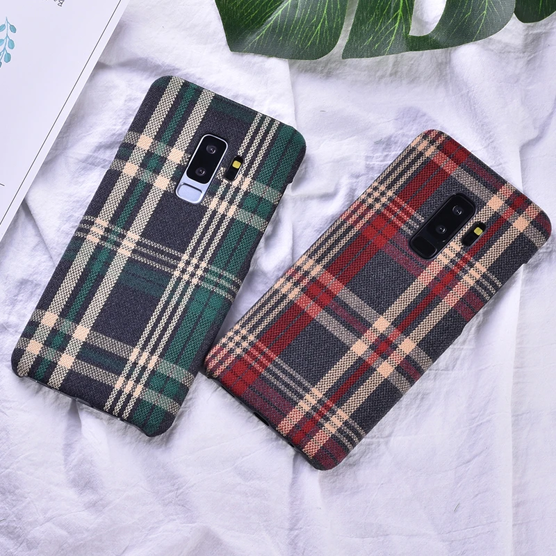 ProElite Vintage Fabric Cloth Lattice Pattern Case for Samsung Galaxy S9 S9 Plus Grid Plaid Soft PC Case for Samsung Galaxy S9+
ProElite Vintage Fabric Cloth Lattice Pattern Case for Samsung Galaxy S9 S9 Plus Grid Plaid Soft PC Case for Samsung Galaxy S9+