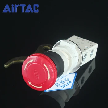 3 Way 2 Position PT1/8" Mechanical Valve Mushroom Cap Push Button Pneumatic Control Valve S3PL-06 AirTAC
3 Way 2 Position PT1/8" Mechanical Valve Mushroom Cap Push Button Pneumatic Control Valve S3PL-06 AirTAC