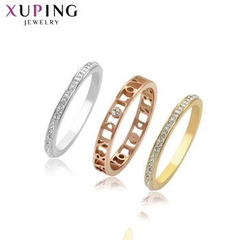 Xuping Exquisite Romantic New arrival Gift Multicolor Engagement Wedding Rings For Women Vintage Jewelry Gifts 16166
Xuping Exquisite Romantic New arrival Gift Multicolor Engagement Wedding Rings For Women Vintage Jewelry Gifts 16166
