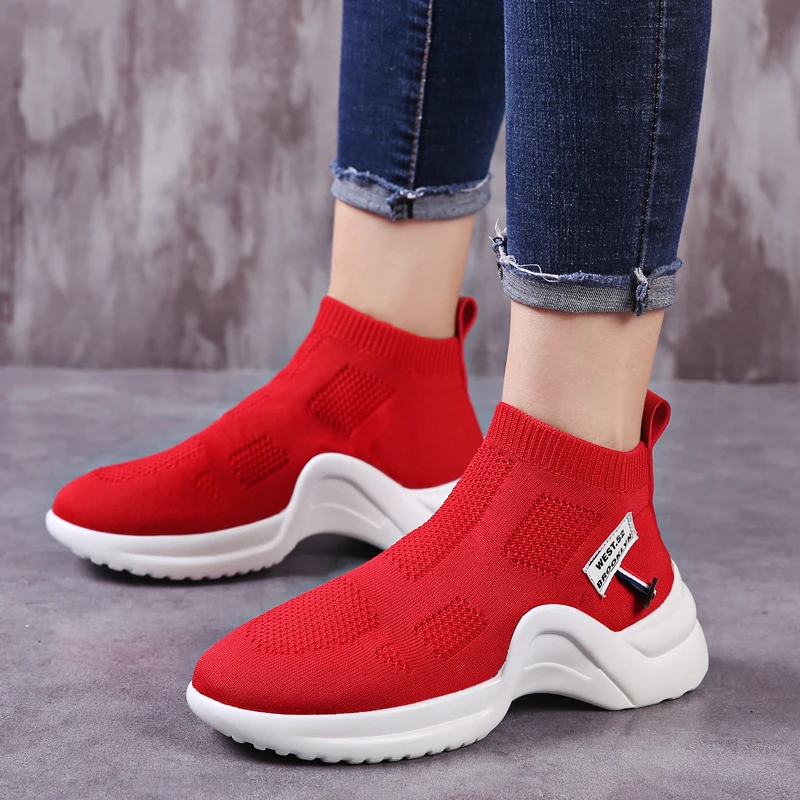 Newest women running shoes Female sport shoes breathable mesh boot women sock sneakers sport walking shoes zapatillas hombre
Newest women running shoes Female sport shoes breathable mesh boot women sock sneakers sport walking shoes zapatillas hombre