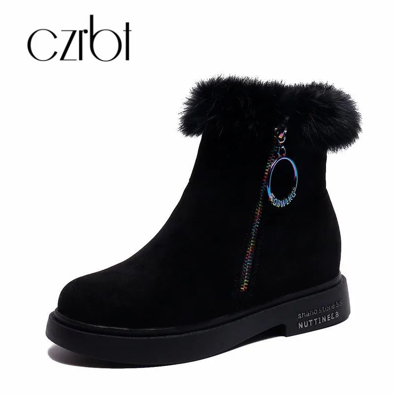 czrbt 2018 Winter New Boots Women Fashion Plush Warm Ankle Boots For Women Casual Flat Side Zip Non-Slip Waterproof Rubber Boots
czrbt 2018 Winter New Boots Women Fashion Plush Warm Ankle Boots For Women Casual Flat Side Zip Non-Slip Waterproof Rubber Boots