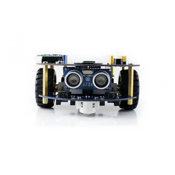 AlphaBot2 Smart Car Robot Building Kit with UNO PLUS Controller Board + Ultrasonic Sensor + IR Remoter + Dual-mode Bluetooth
AlphaBot2 Smart Car Robot Building Kit with UNO PLUS Controller Board + Ultrasonic Sensor + IR Remoter + Dual-mode Bluetooth