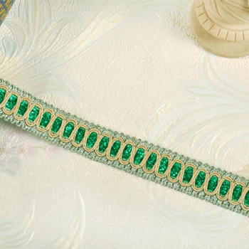 13 Meters Bias Tape Webbing Curtain Lace Accessories Tassel Fringe Trim DIY Sewing Decoration 11 Colors Available
13 Meters Bias Tape Webbing Curtain Lace Accessories Tassel Fringe Trim DIY Sewing Decoration 11 Colors Available