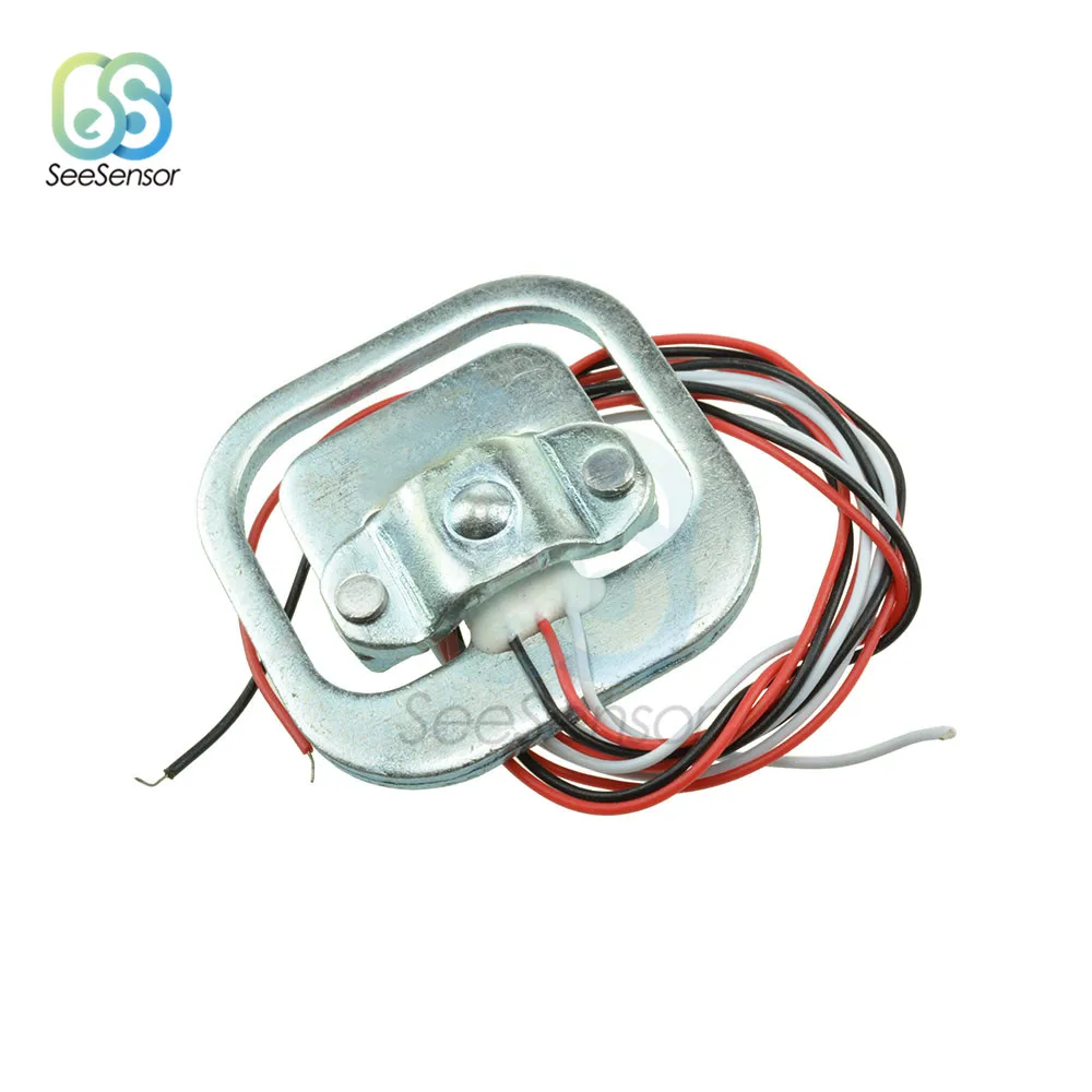 4Pcs 50kg Body Load Cell Weight Sensor Resistance Strain Half-bridge Total Weight Scales Sensors Pressure Measurement 34x34mm
4Pcs 50kg Body Load Cell Weight Sensor Resistance Strain Half-bridge Total Weight Scales Sensors Pressure Measurement 34x34mm