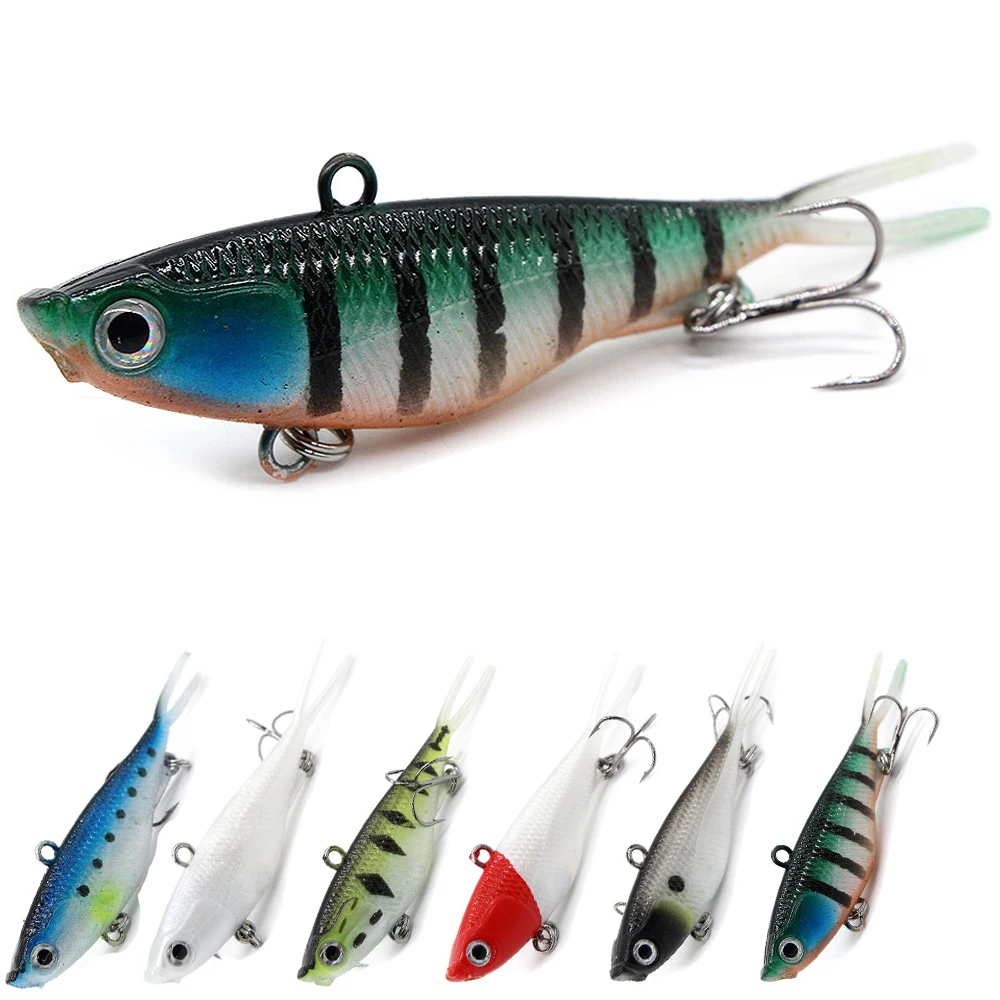 1PC 9.5cm 21g Winter Soft VIB Tail Fishing Lure Isca Artificial Hard Bait Wobbler Pesca Fishing Tackle
1PC 9.5cm 21g Winter Soft VIB Tail Fishing Lure Isca Artificial Hard Bait Wobbler Pesca Fishing Tackle