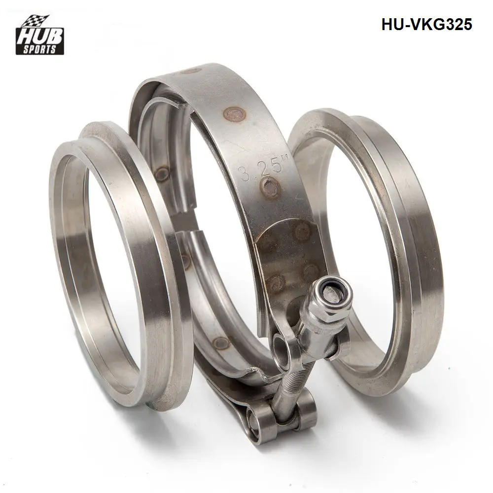 Hubsports 3.25" V Band Clamp Turbo Exhaust Downpipe Stainless Steel 304 With 2 Flange HU-VKG325
Hubsports 3.25" V Band Clamp Turbo Exhaust Downpipe Stainless Steel 304 With 2 Flange HU-VKG325