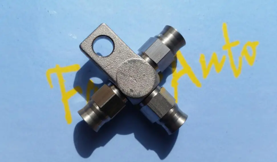 Stainless steel 3 way 3an an3 an-3 3/8-24unf thread Tee Block with Mount Tab ptfe brake teflon hose end fitting
Stainless steel 3 way 3an an3 an-3 3/8-24unf thread Tee Block with Mount Tab ptfe brake teflon hose end fitting