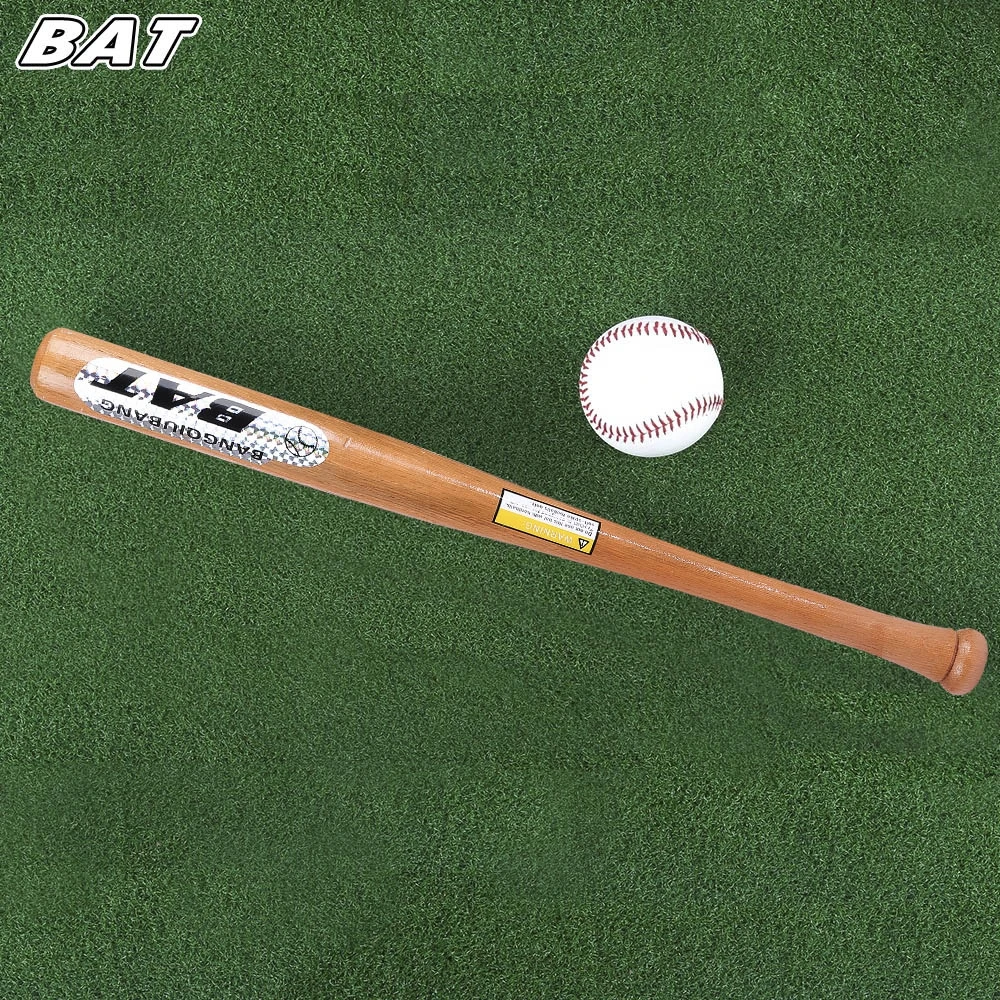 

63CM 73CM 83CM BAT Outdoor Sports Kitty Ball Solid Wood Baseball Bat Wood Baseball Bat Wooden Softball Bat Fitness Equipment
