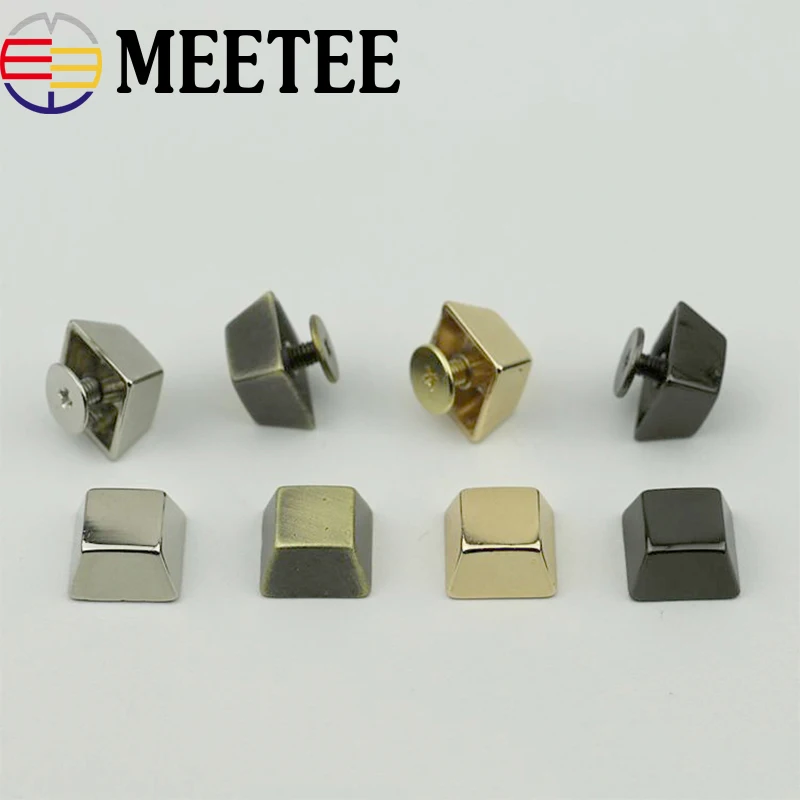Square Rivet Screw For Bags Hardware Handbag Decorative Studs Button Nail Rivet Metal Buckles Snap Hook Leather Craft
Square Rivet Screw For Bags Hardware Handbag Decorative Studs Button Nail Rivet Metal Buckles Snap Hook Leather Craft