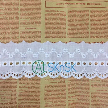 8CM Width White Lace Ribbons Hollow Circle Lace Trim For Clothing Lace Sewing Skirt Water Soluble Lace Ribbons Embellishment
8CM Width White Lace Ribbons Hollow Circle Lace Trim For Clothing Lace Sewing Skirt Water Soluble Lace Ribbons Embellishment