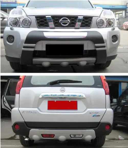 ABS Car Front+ Rear Bumper Protector Guard Skid Plate Fit For Nissan X-Trail XTrail T31 2012 2013 FAST BY EMS
ABS Car Front+ Rear Bumper Protector Guard Skid Plate Fit For Nissan X-Trail XTrail T31 2012 2013 FAST BY EMS