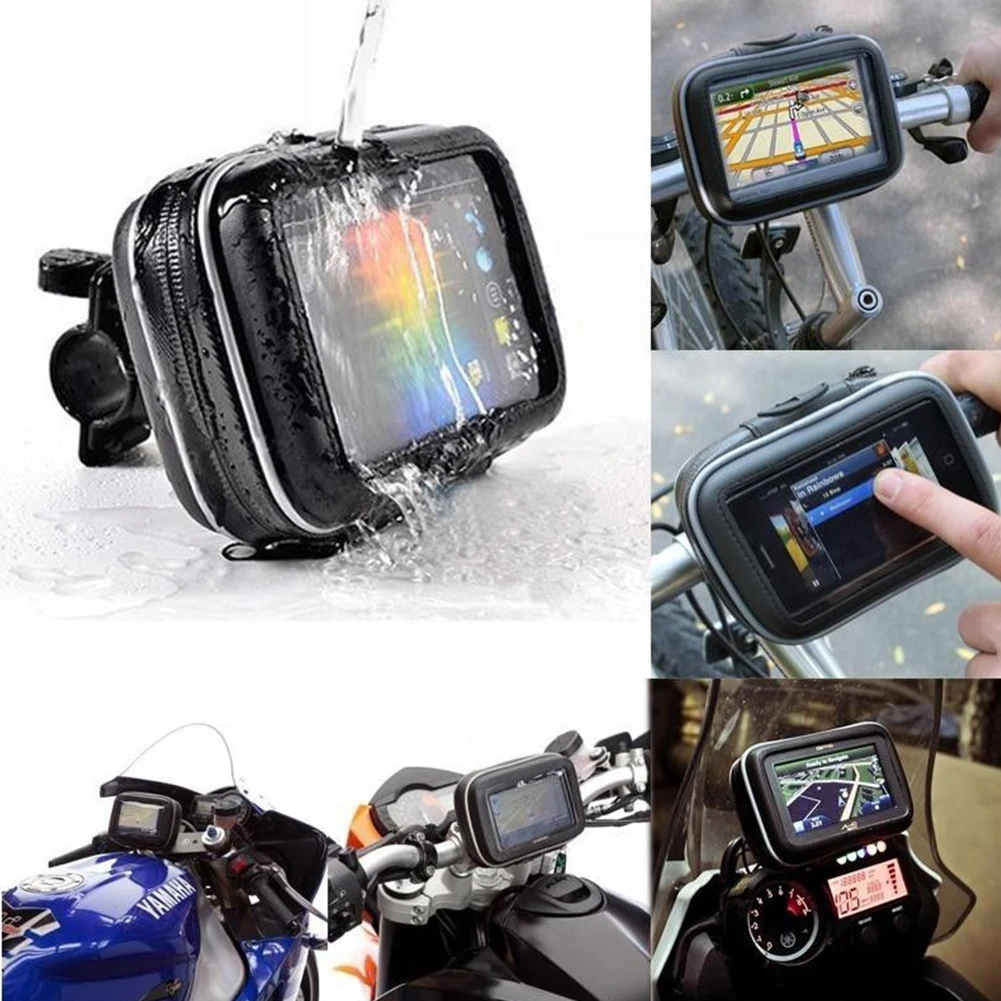 Waterproof Motorcycle Handlebar Bike Mobile Cell Phone Mount Holder Support Bicycle Phone Stand For Smartphone GPS
Waterproof Motorcycle Handlebar Bike Mobile Cell Phone Mount Holder Support Bicycle Phone Stand For Smartphone GPS