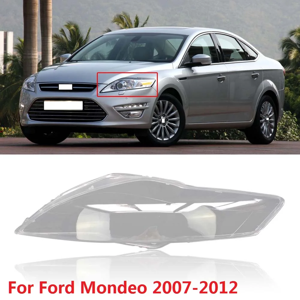 CAPQX 1PCS For Ford Mondeo 2007-2012 Front Headlamp Lamp cover Lampshade Headlight Waterproof Bright head light Shade Shell cap
CAPQX 1PCS For Ford Mondeo 2007-2012 Front Headlamp Lamp cover Lampshade Headlight Waterproof Bright head light Shade Shell cap