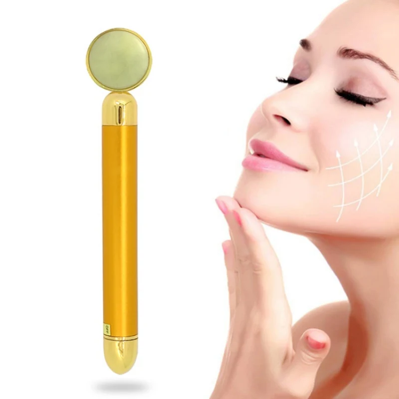 Weight Loss Face Lift Electric Golden Massage Tool Facial Wrinkle Lifting Firming Face Skin Firming Wrinkle Stick Micro Current
Weight Loss Face Lift Electric Golden Massage Tool Facial Wrinkle Lifting Firming Face Skin Firming Wrinkle Stick Micro Current