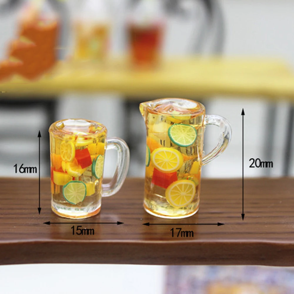 1Pcs 1/12 Dollhouse Miniature Accessories Mini Resin Fruit Tea Cup Simulation Miniature Drinks Model Toy Doll Home Decoration
1Pcs 1/12 Dollhouse Miniature Accessories Mini Resin Fruit Tea Cup Simulation Miniature Drinks Model Toy Doll Home Decoration