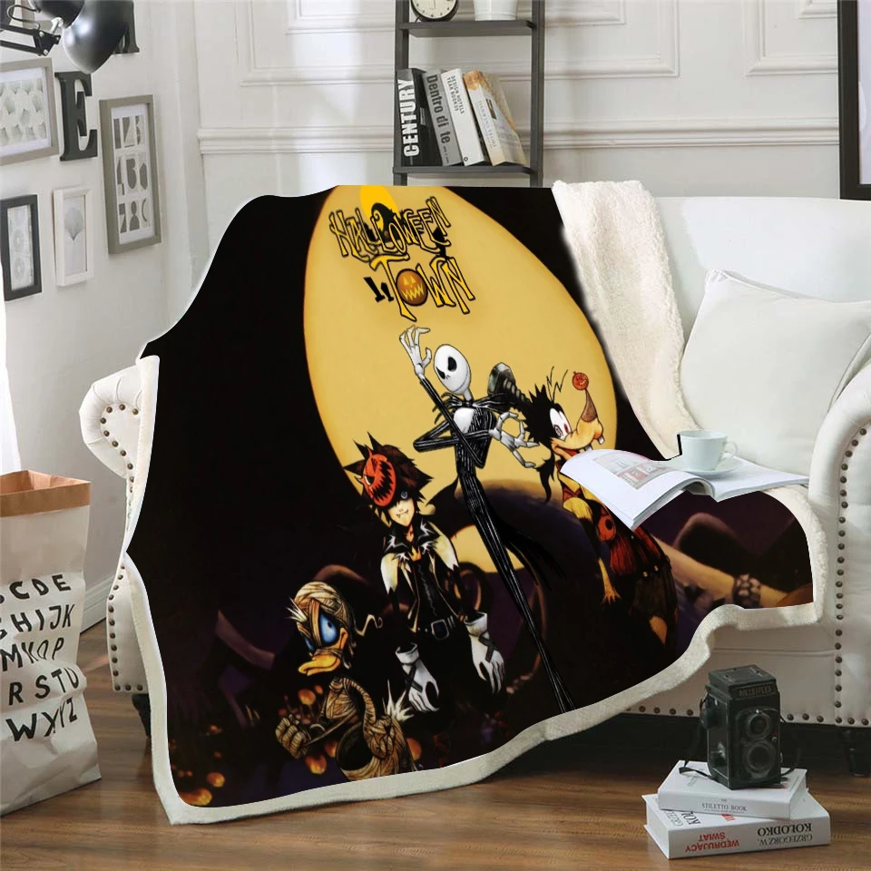 Custom Print Jack The Nightmare Before Christmas Blanket Bedspread Movie Fans Soft Fleece Blanket Air/Sofa/Bedding Soft
Custom Print Jack The Nightmare Before Christmas Blanket Bedspread Movie Fans Soft Fleece Blanket Air/Sofa/Bedding Soft