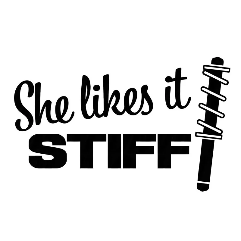 Car- stying 15*9.5CM She Likes it STIFF Car Sticker Decal Fun Motorcycle Decorative Car Styling Accessories Jdm
Car- stying 15*9.5CM She Likes it STIFF Car Sticker Decal Fun Motorcycle Decorative Car Styling Accessories Jdm