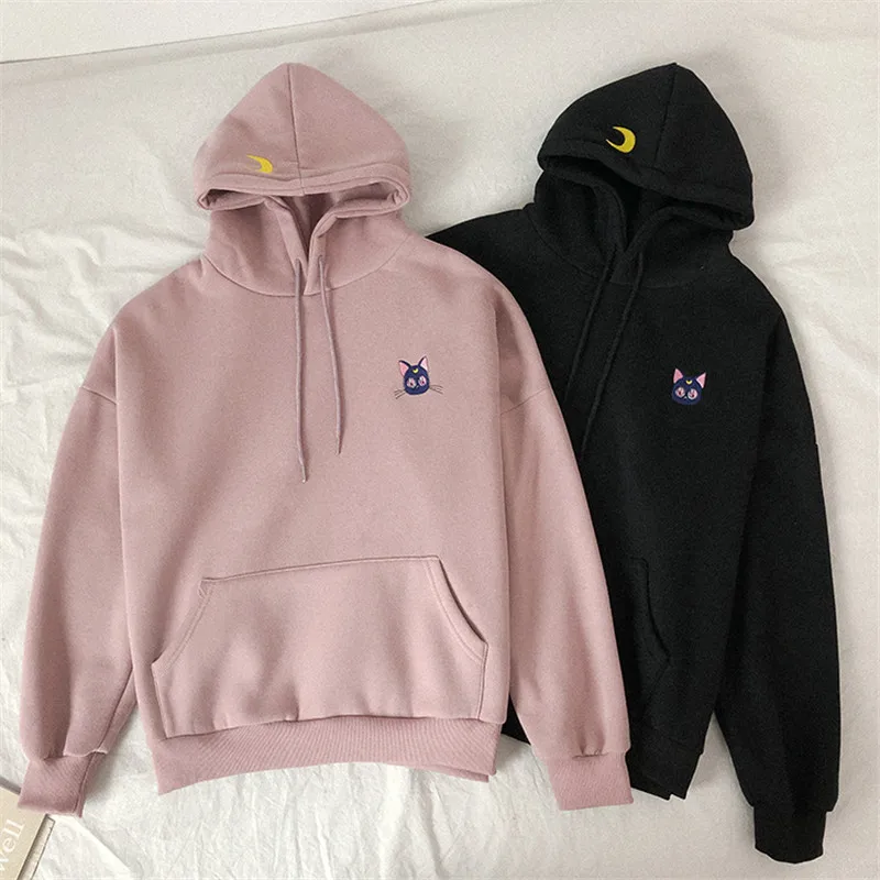 Korea Sailor Moon Embroidered Plus Velvet Loose Joint Sweatshirt Hoodie Cos gift WXC
Korea Sailor Moon Embroidered Plus Velvet Loose Joint Sweatshirt Hoodie Cos gift WXC