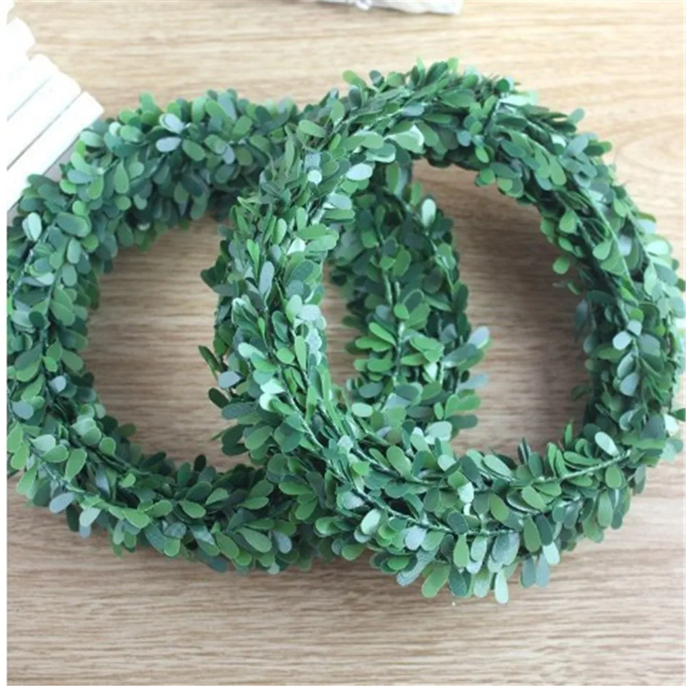Hot Sale Fashion Artificial 3.75M Garland Green Leaf Iron Wire Artificial Flower Vine Rattan For Wedding Garden Wall Decoration
Hot Sale Fashion Artificial 3.75M Garland Green Leaf Iron Wire Artificial Flower Vine Rattan For Wedding Garden Wall Decoration