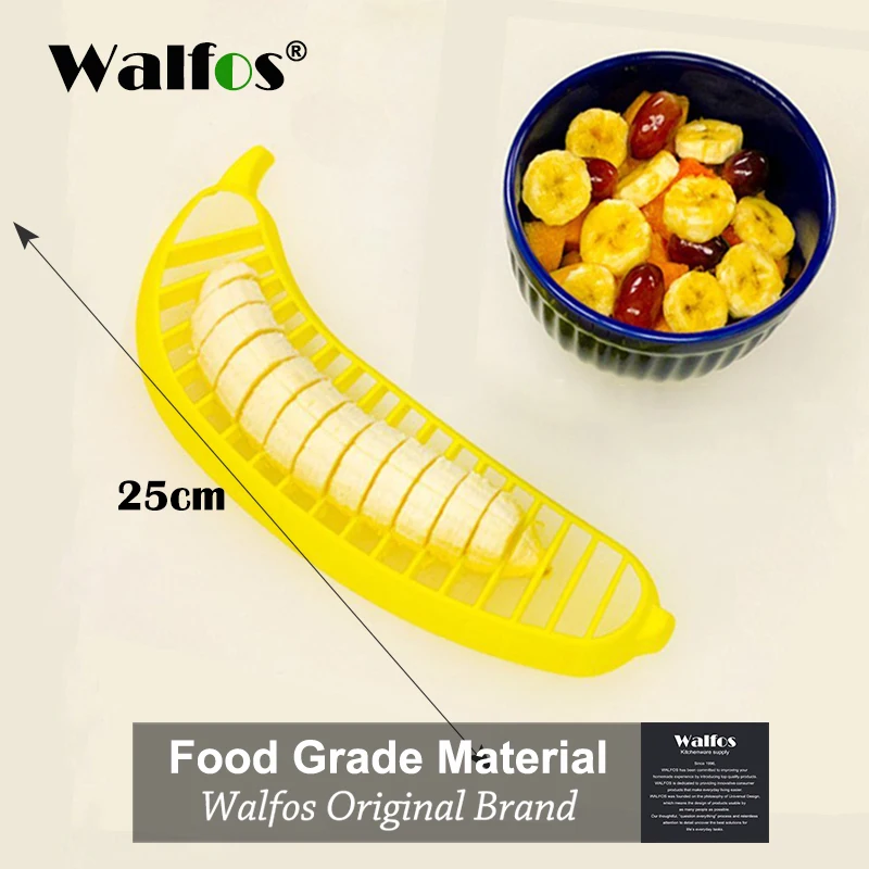 1 pcs Banana Slicer Chopper Cutter Plastic Banana Salad Make Tool Fruit Salad Sausage Cereal Banana Cutter
1 pcs Banana Slicer Chopper Cutter Plastic Banana Salad Make Tool Fruit Salad Sausage Cereal Banana Cutter