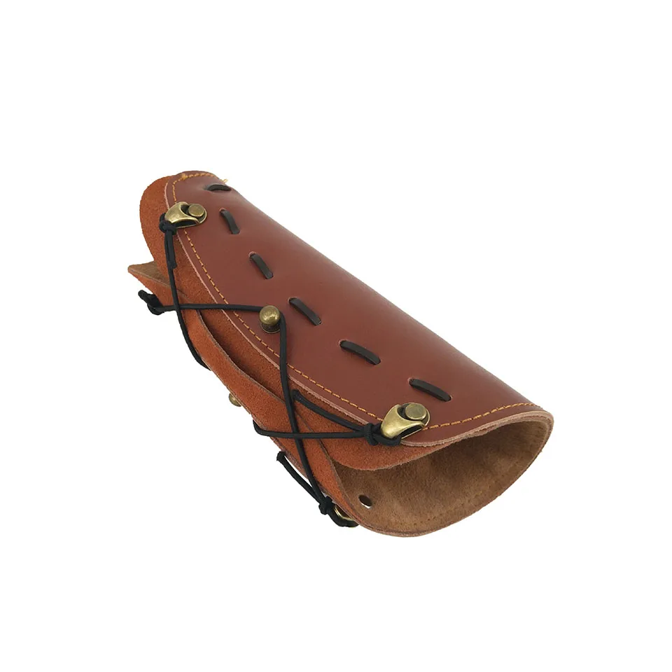 Cowhide Genuine Leather Adjustable archery Arm Guard Protection Accessory For Hunting Practice Protection Safe Strap Armband
Cowhide Genuine Leather Adjustable archery Arm Guard Protection Accessory For Hunting Practice Protection Safe Strap Armband