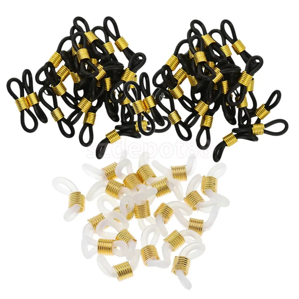 70 Pieces Wholesale Rubber Connectors for Eye Glasses Holder Necklace Chain 20mm Mixed Lot
70 Pieces Wholesale Rubber Connectors for Eye Glasses Holder Necklace Chain 20mm Mixed Lot
