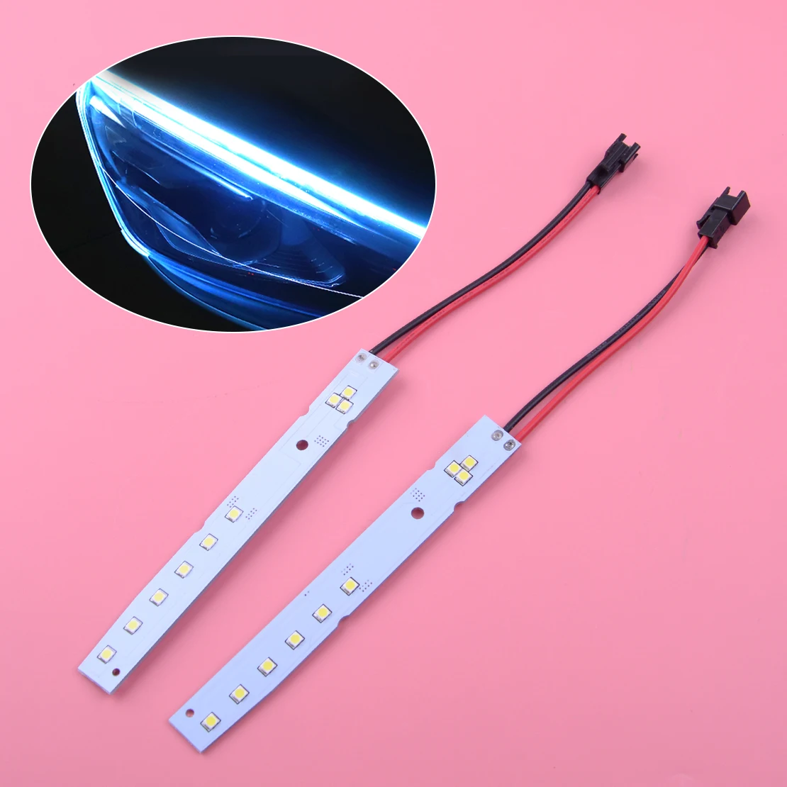 DWCX 12V Car Xenon White LED Module Eyelid Eyebrow Lamp NSLM022 Fit For BMW E60 LCI 5 Series 2008 2009 2010
DWCX 12V Car Xenon White LED Module Eyelid Eyebrow Lamp NSLM022 Fit For BMW E60 LCI 5 Series 2008 2009 2010