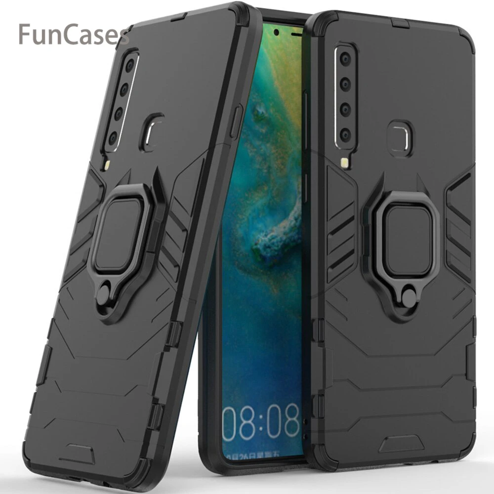 Для Samsung Galaxy A9 2018 чехол и Жесткий ПК ультра роскошный Броня ударопрочный
