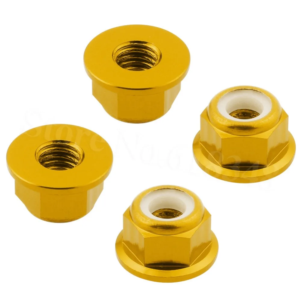 Aluminum Wheel Nylon Nut M4 Upgrade 02055 Details about  / RC Toys 1//10 HSP Racing 102049