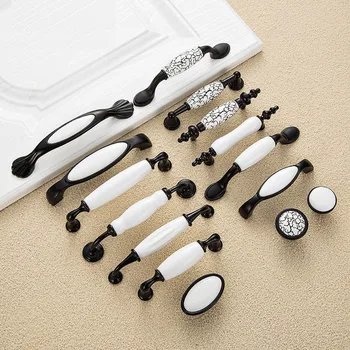 Door Handle Catch Pull Grip Furniture Cabinet Drawer Pitch-row 128 96 76mm Zinc Alloy Modern Oval Matte Black White Porcelain
Door Handle Catch Pull Grip Furniture Cabinet Drawer Pitch-row 128 96 76mm Zinc Alloy Modern Oval Matte Black White Porcelain