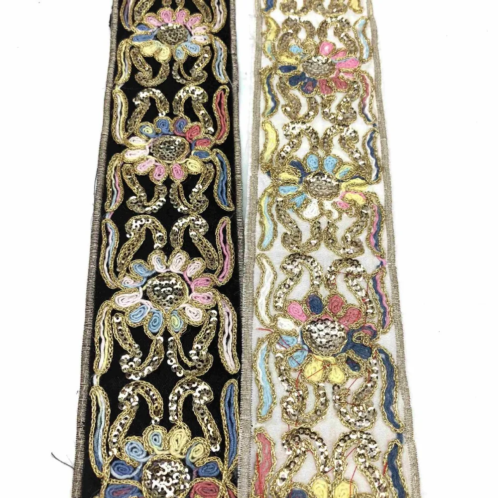 6cm Miao Embroidery Fabric Lace Sewing Trim Dress Collar Ribbon Webbing Ethnic Tribal Thai India Boho DIY Gypsy Accessories
6cm Miao Embroidery Fabric Lace Sewing Trim Dress Collar Ribbon Webbing Ethnic Tribal Thai India Boho DIY Gypsy Accessories