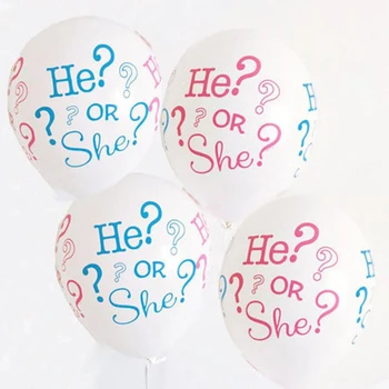 10pcs He OR She Printing Balloons Baby Gender Reveal Party Baby Shower Decor Balloon Boy Girl Birthday Party Supplies
10pcs He OR She Printing Balloons Baby Gender Reveal Party Baby Shower Decor Balloon Boy Girl Birthday Party Supplies