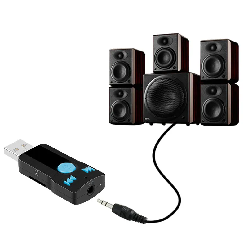 AUX Audio Car Wireless Bluetooth Receiver Adapter 3.5mm Jack Aux Bluetooth HandsFree Car Kit support TF card MP3 Music Receiver
AUX Audio Car Wireless Bluetooth Receiver Adapter 3.5mm Jack Aux Bluetooth HandsFree Car Kit support TF card MP3 Music Receiver