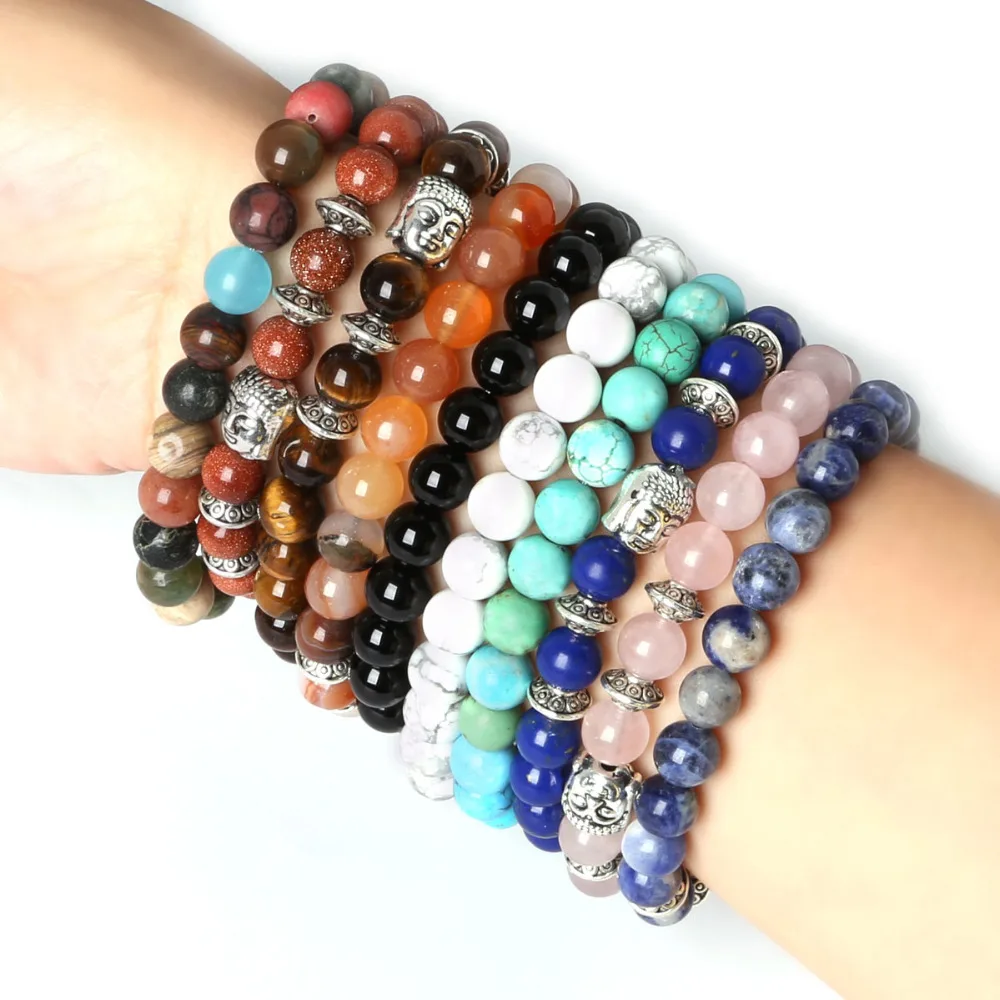 1pc Strand Bracelet Men Buddha Natural Stone Bead Bracelets Charm Buddhist Truquoises Tiger Eye Vintage Women Jewelry 2017
1pc Strand Bracelet Men Buddha Natural Stone Bead Bracelets Charm Buddhist Truquoises Tiger Eye Vintage Women Jewelry 2017