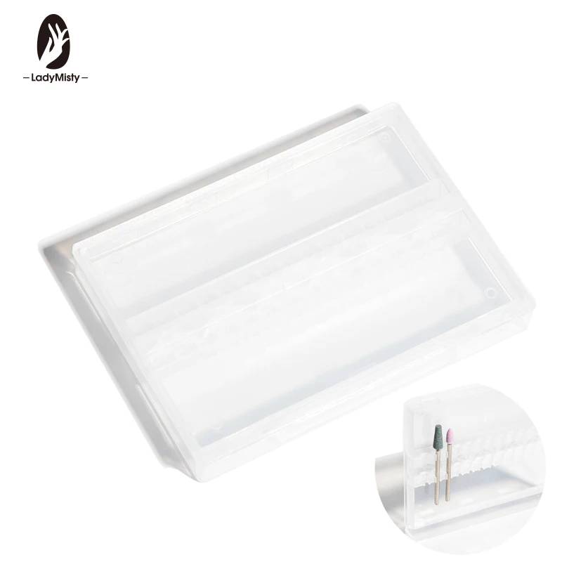 Acrylic Nail Drill Bit Storage Box Empty Stand Display Container Nail Case Cutter For Milling Machine Manicure Accessories
Acrylic Nail Drill Bit Storage Box Empty Stand Display Container Nail Case Cutter For Milling Machine Manicure Accessories