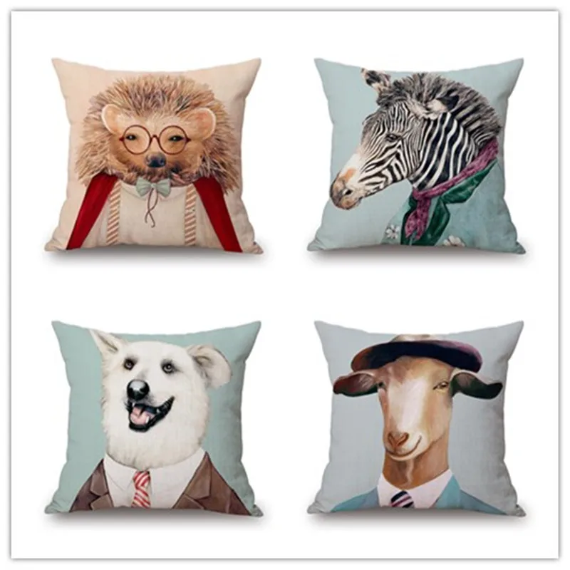 Top Fashion Nordic Cartoon Style Home Decor Cushion Pillows Animal Printed Fundas Decorative Throw Pillows Almofadas Cojines
Top Fashion Nordic Cartoon Style Home Decor Cushion Pillows Animal Printed Fundas Decorative Throw Pillows Almofadas Cojines