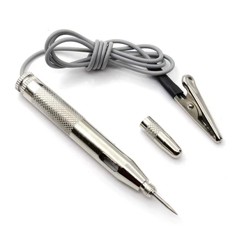 Auto Car Light Circuit Tester Lamp Voltage DC 6V 12V 24V Copper Test Pen Detector Probe Light System Test Probe Lamp
Auto Car Light Circuit Tester Lamp Voltage DC 6V 12V 24V Copper Test Pen Detector Probe Light System Test Probe Lamp
