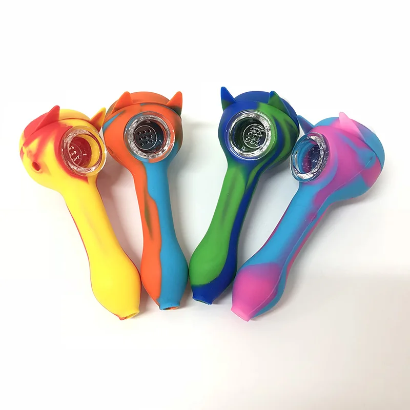 Grinder Weed Smoking Pipes Creative Design Silicone Tobacco Cute Glass Bowl Wax Oil Jar Cat Face Stainless Steel Spoon Smoke
Grinder Weed Smoking Pipes Creative Design Silicone Tobacco Cute Glass Bowl Wax Oil Jar Cat Face Stainless Steel Spoon Smoke