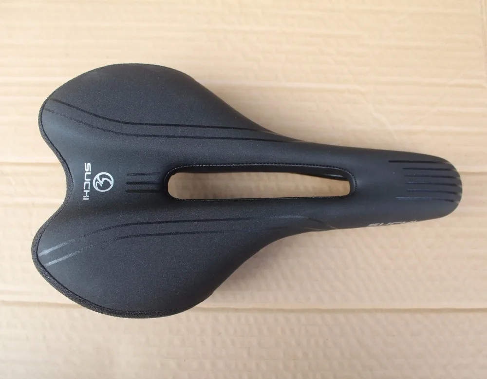Black Bike Saddles Hollow Breathable Shock Absorption Bicycle Front Seat Mat Soft Comfortable Mountain Road Bike Front Saddle
Black Bike Saddles Hollow Breathable Shock Absorption Bicycle Front Seat Mat Soft Comfortable Mountain Road Bike Front Saddle