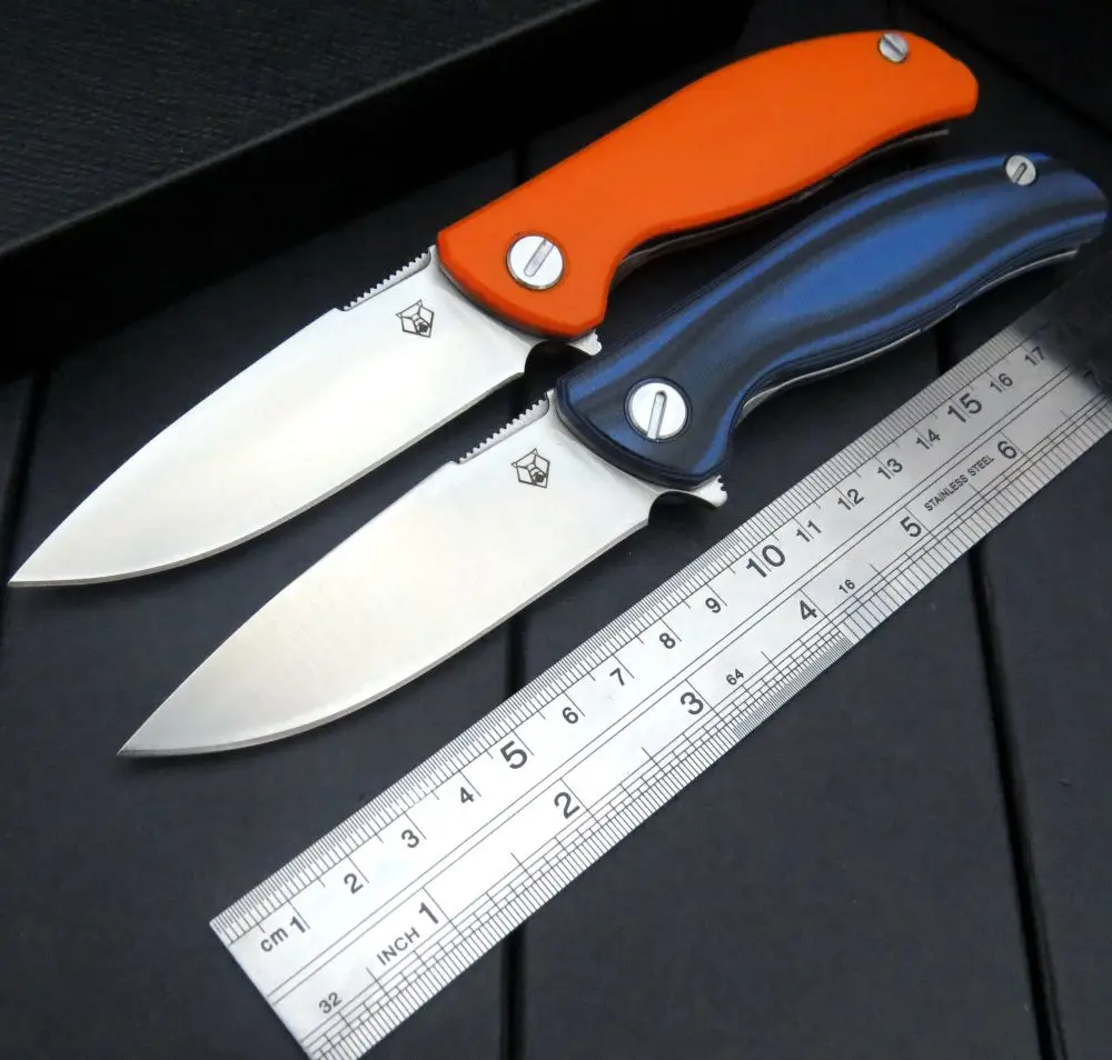 Custom F3 Bearing system Floding knife Metal wire drawing 9Cr18 steel blade G10 handle hunting camping outdoor tool knife
Custom F3 Bearing system Floding knife Metal wire drawing 9Cr18 steel blade G10 handle hunting camping outdoor tool knife