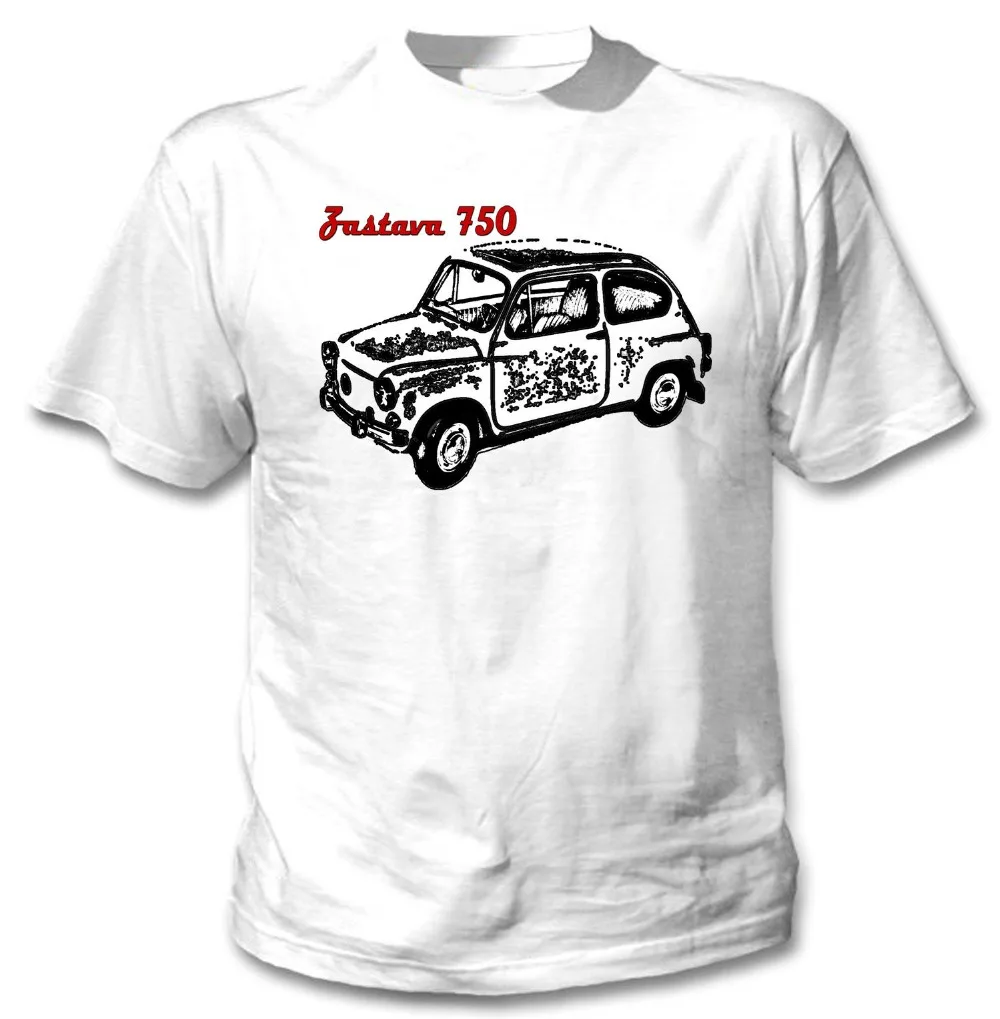 2019 New Arrival Men T Shirt New ZASTAVA 750 INSPIRED - NEW WHITE COTTON TSHIRT T Shirt